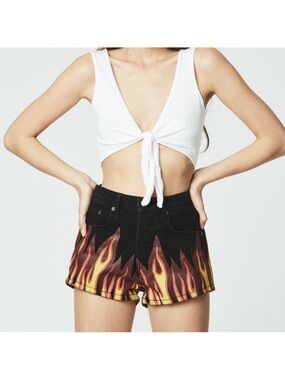 LF Carmar flame shorts Size 26